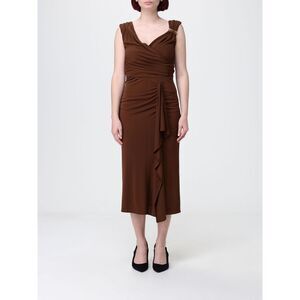 Max Mara Studio Dress Woman Brown